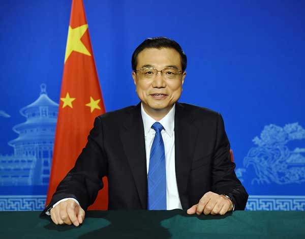 李克強(qiáng)向二十國集團(tuán)財(cái)長和央行行長會議發(fā)表視頻講話